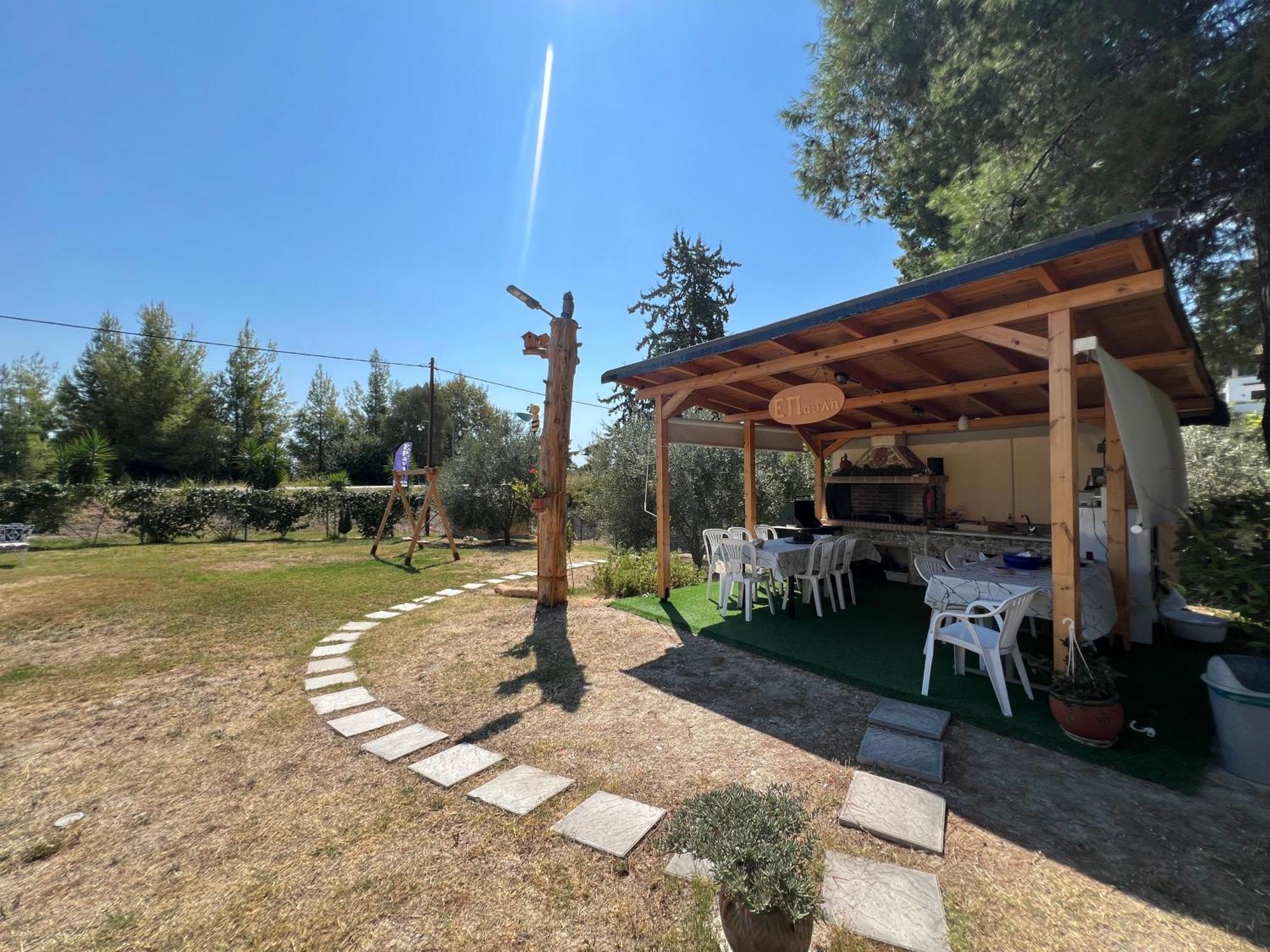 Appartamento Epavli Xenia Pefkochori-Paliouri 50M Esterno foto