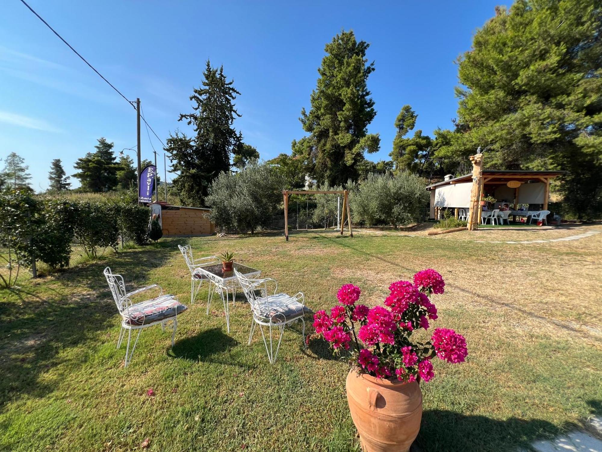 Appartamento Epavli Xenia Pefkochori-Paliouri 50M Esterno foto